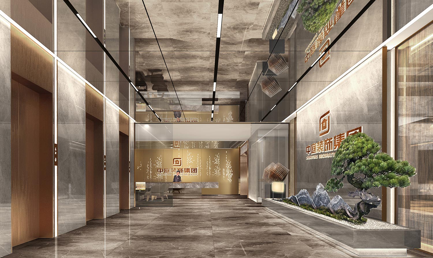 中庭裝飾柳州旗艦店 | 2021新征途，一如初見，我們?yōu)?ldquo;您”而來！