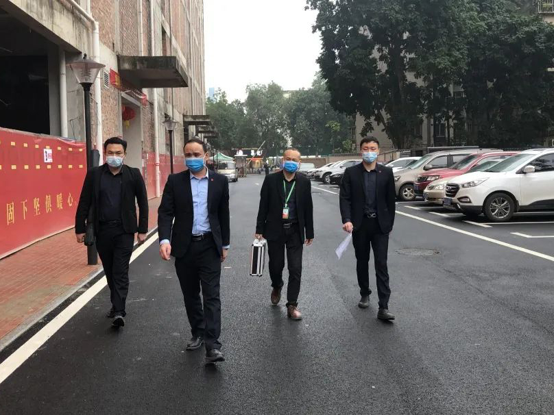 南鷹苑工地巡檢，打好復(fù)工第一戰(zhàn)